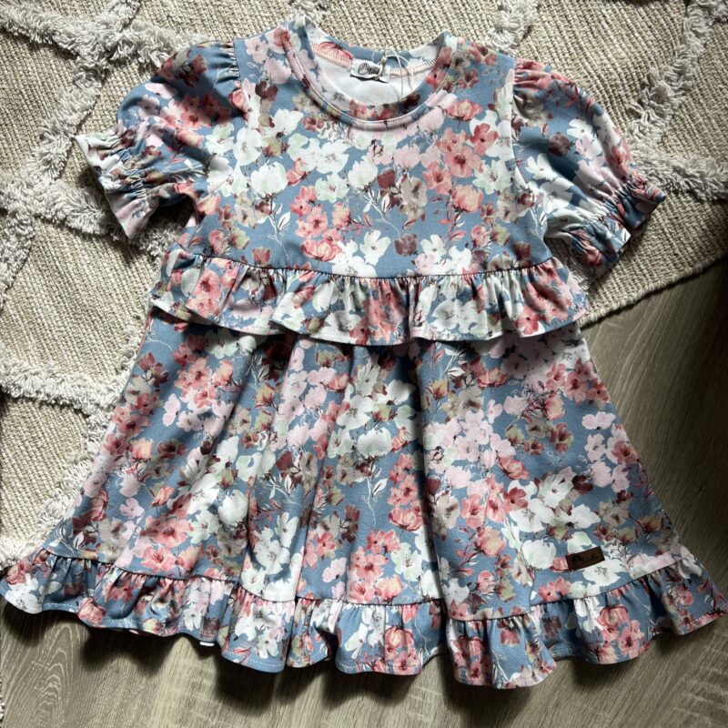 Sukienka Sabrina niebieska marki Latolla. Modne ubrania i dodatki dla dziewczynki.